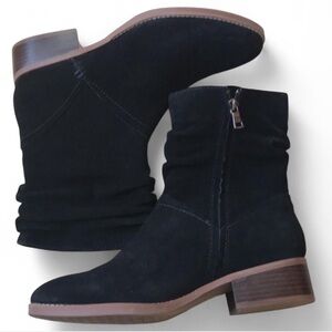 EUC Lucca Black suede : leather Boots